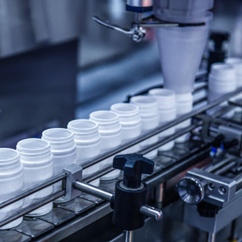 Bottles in lab