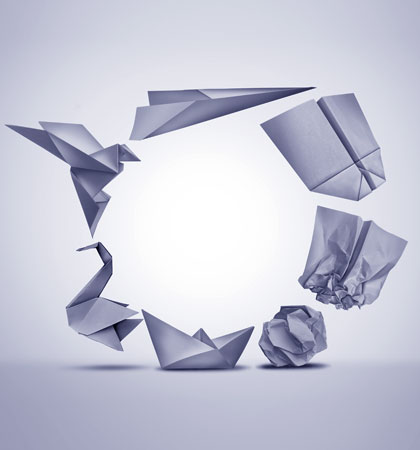 Paper plane lifecycle