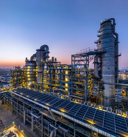 Oil refinery
